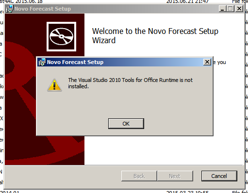 Visual Studio 2010 Tools for Office Runtime